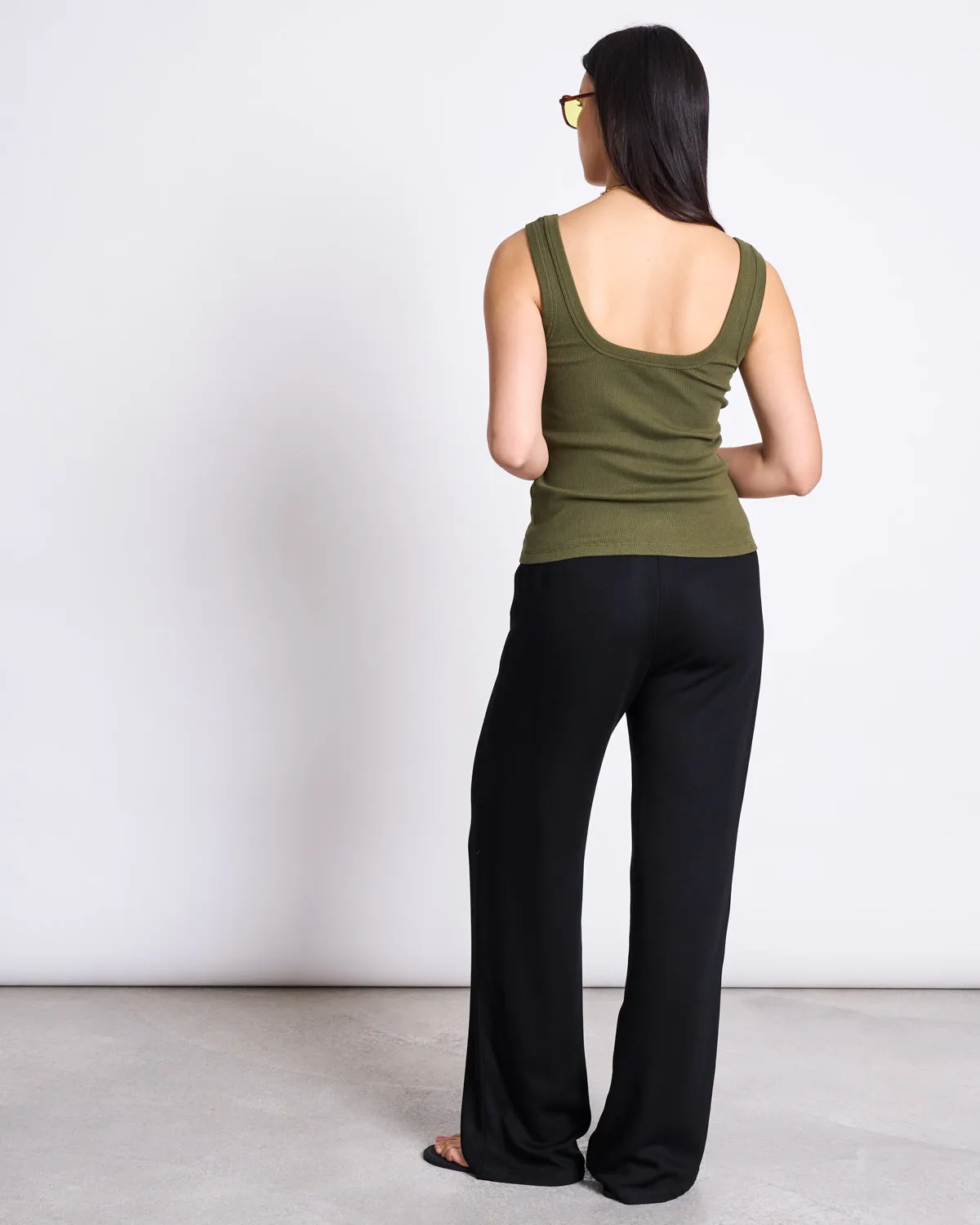 RIB TOP TALLI DARK OLIVE GOTS sold by JAN 'N JUNE product image thumbnail 4