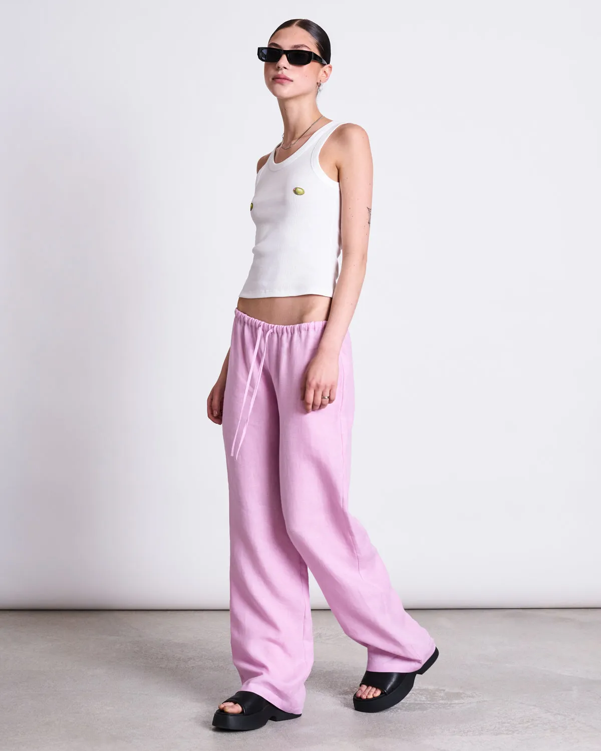 PRINTED TANK TOP AMAGER WHITE OLIVE sold by JAN 'N JUNE product image thumbnail 2