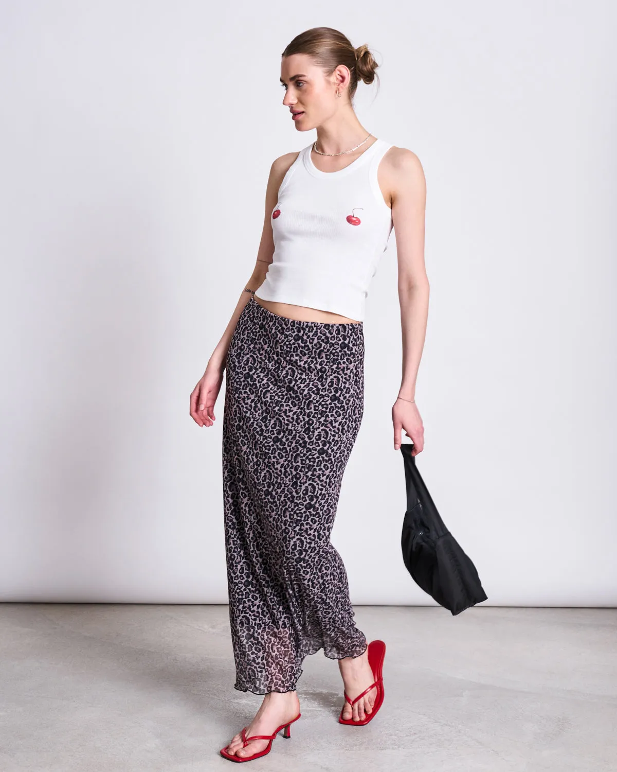 PRINTED TANK TOP AMAGER WHITE CHERRY sold by JAN 'N JUNE product image thumbnail 4