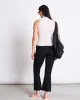 HIGH NECK RIB TOP HAV IVORY GOTS sold by JAN 'N JUNE