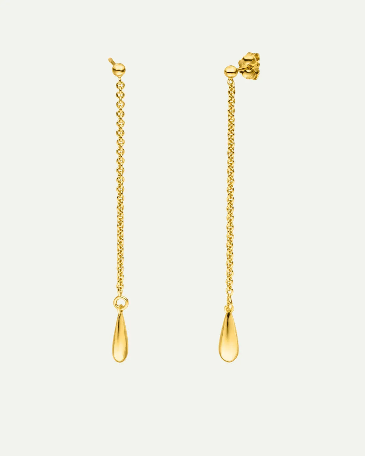 DEAR DARLING BERLIN DROP THREADER EARRINGS GOLD sold by JAN 'N JUNE product image thumbnail 2