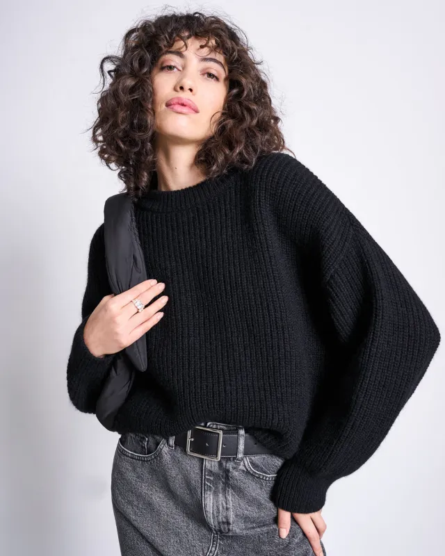 WOOLY JUMPER ANI BLACK sold by JAN 'N JUNE