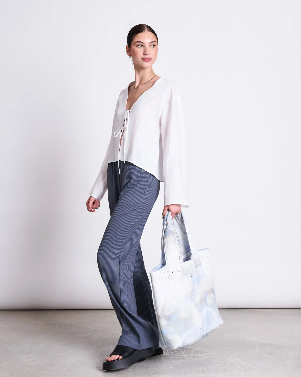 TENCEL™ LYOCELL RIB PANTS SMILLA TURBULENCE sold by JAN 'N JUNE