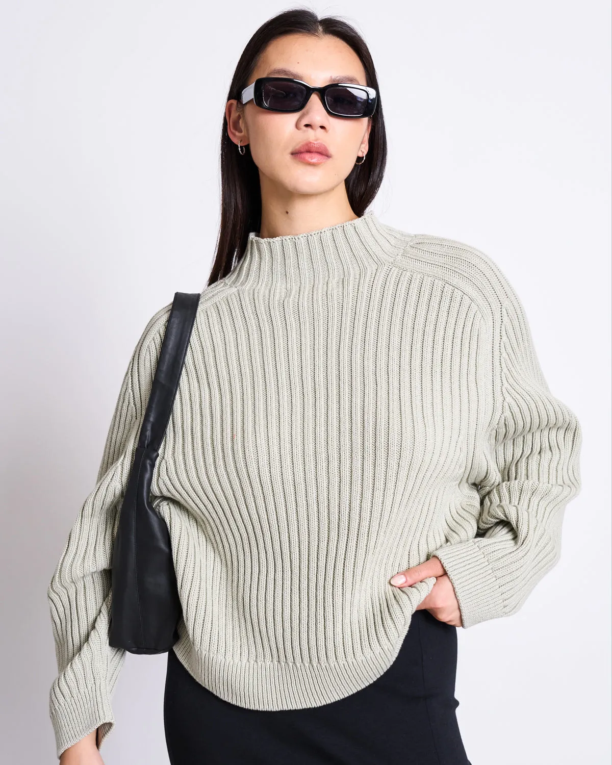 MOCK NECK SWEATER FJORD VINTAGE LACE GOTS sold by JAN 'N JUNE product image thumbnail 3