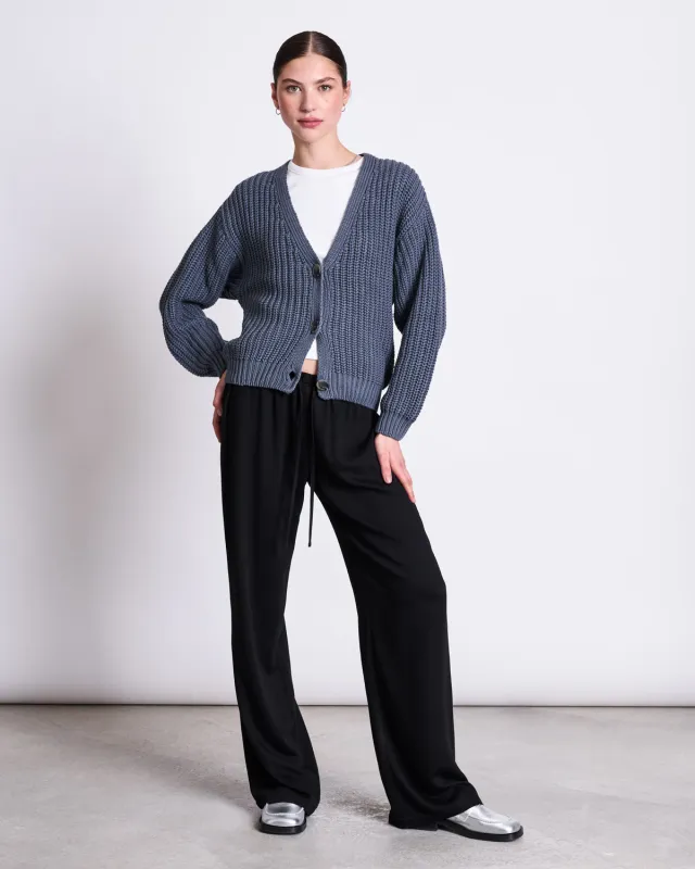 CHUNKY CARDIGAN LENA TURBULENCE GOTS sold by JAN 'N JUNE