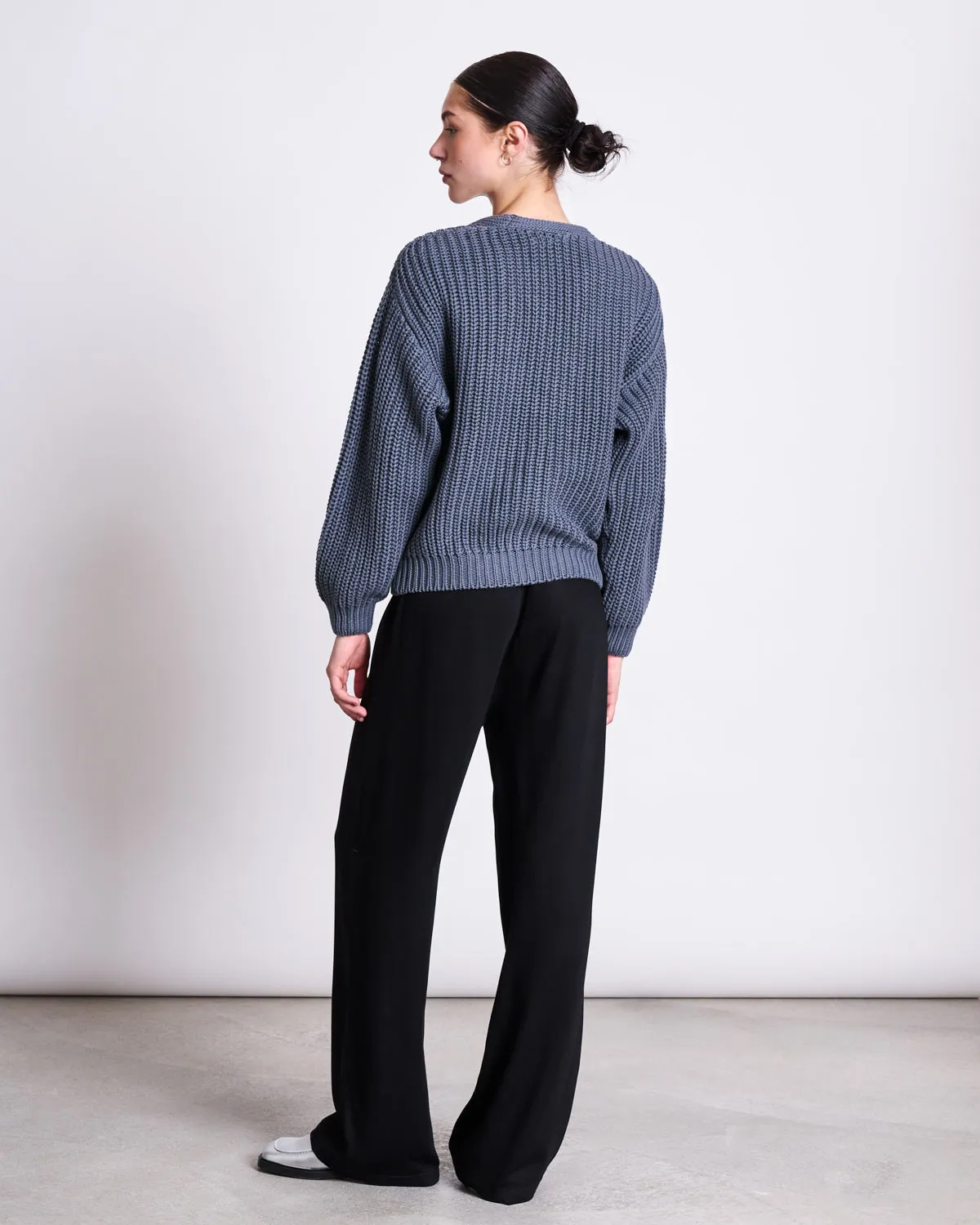 CHUNKY CARDIGAN LENA TURBULENCE GOTS sold by JAN 'N JUNE product image thumbnail 4