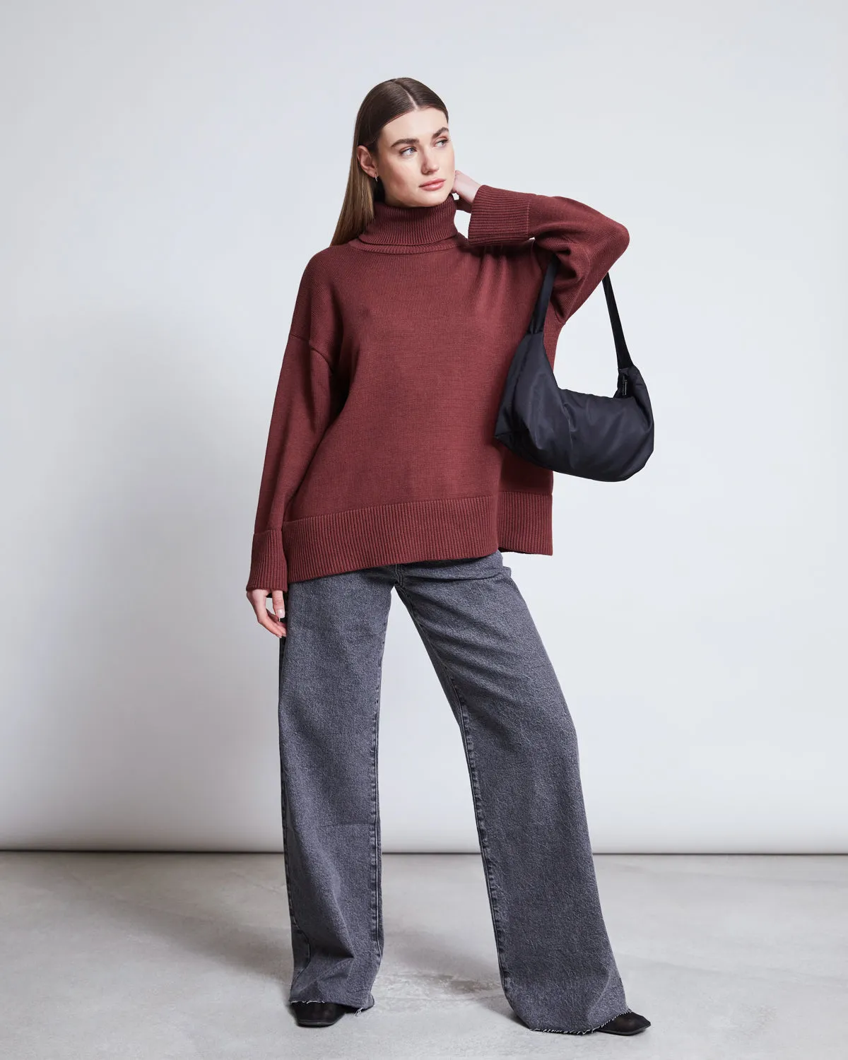 TURTLENECK MUA INTENSE RUST GOTS sold by JAN 'N JUNE product image thumbnail 4