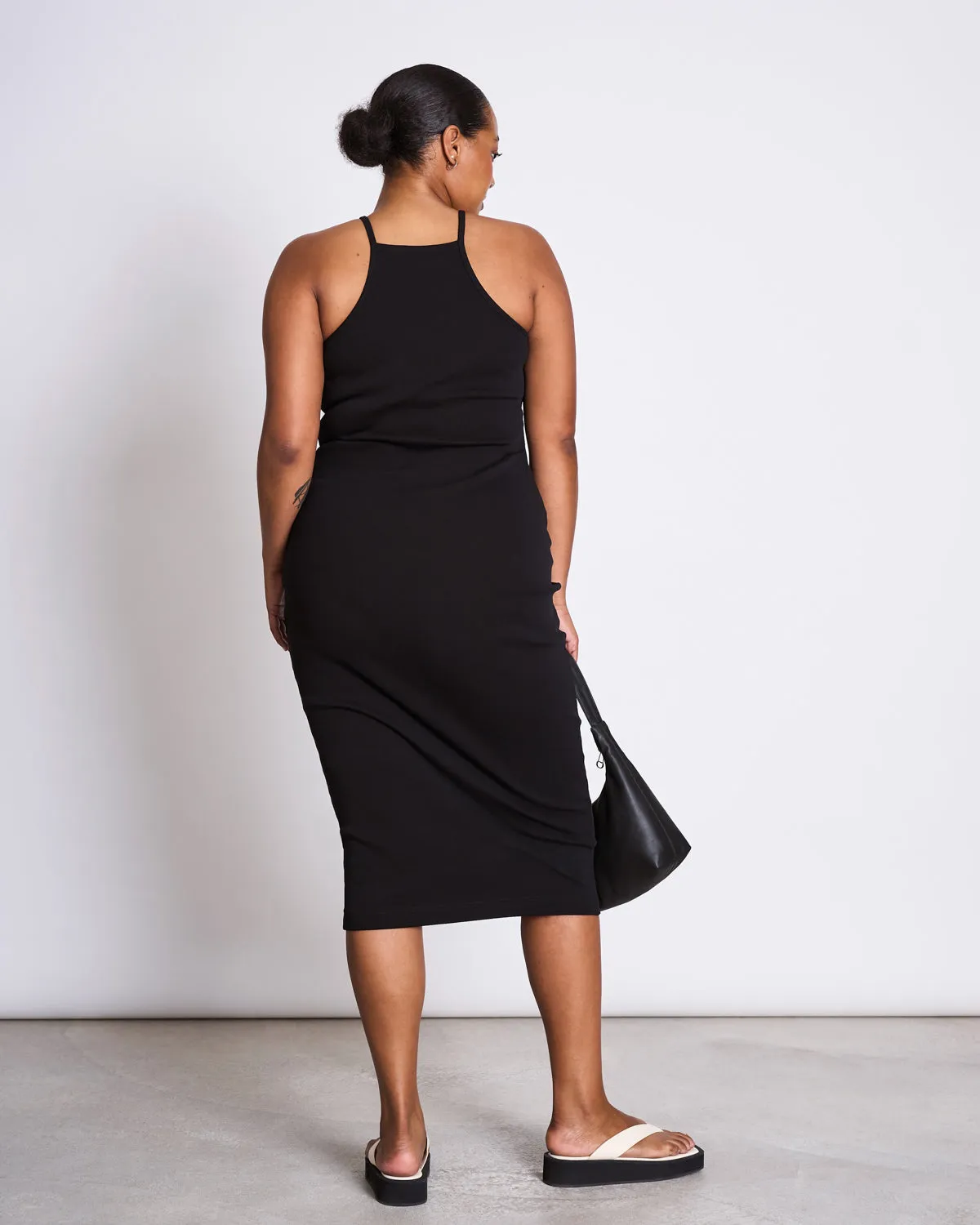 MIDI DRESS ELITA BLACK sold by JAN 'N JUNE product image thumbnail 3
