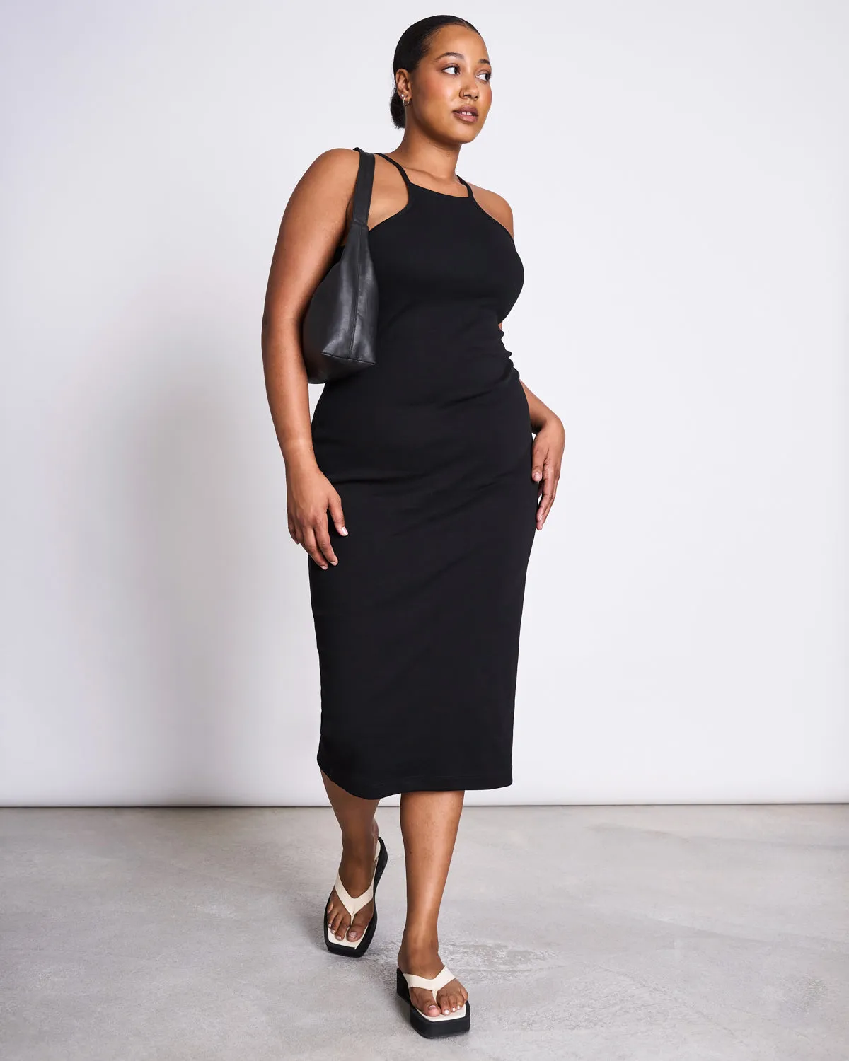 MIDI DRESS ELITA BLACK sold by JAN 'N JUNE product image thumbnail 2