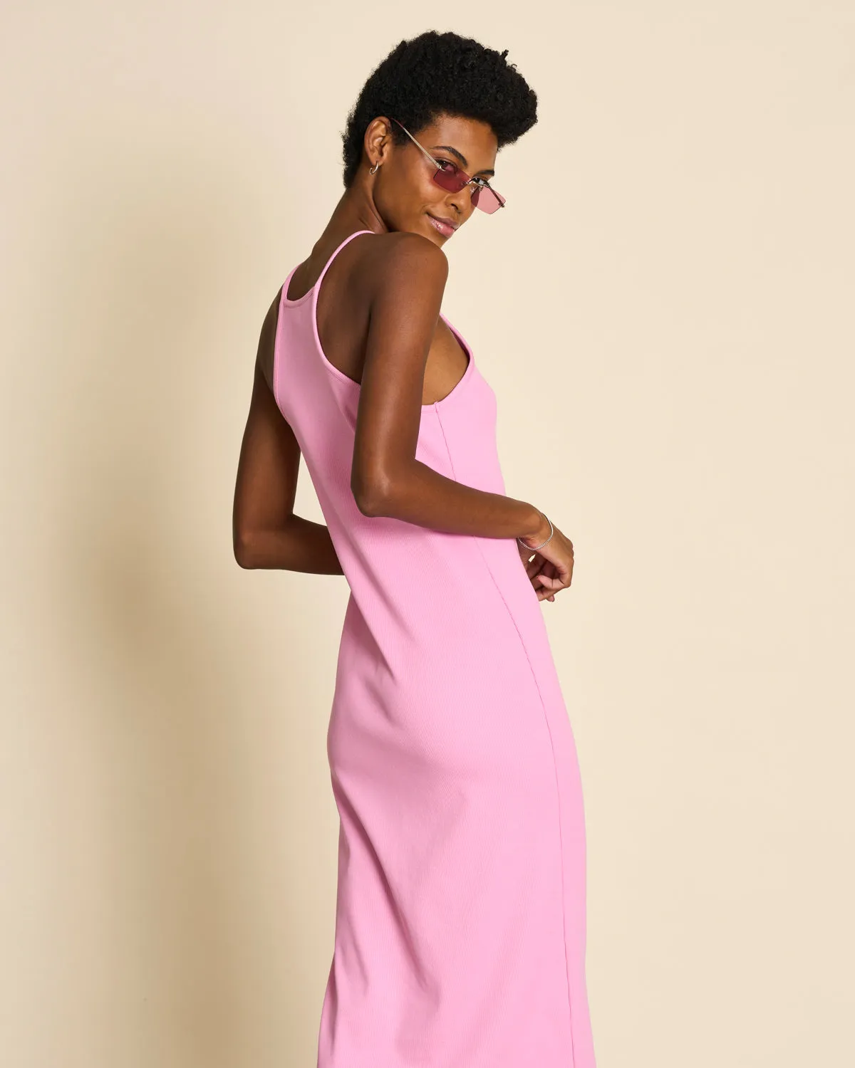 MIDI DRESS ELITA MAUVE sold by JAN 'N JUNE product image thumbnail 3