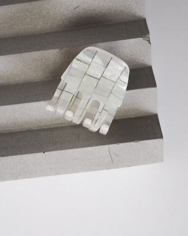 MINI CLAW OPALITE SHELL CHECKER sold by JAN 'N JUNE