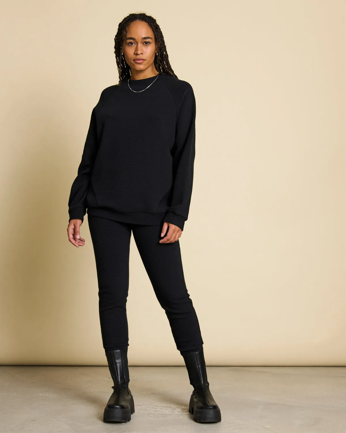 O-SWEATER TOULON RIB BLACK GOTS sold by JAN 'N JUNE product image thumbnail 5
