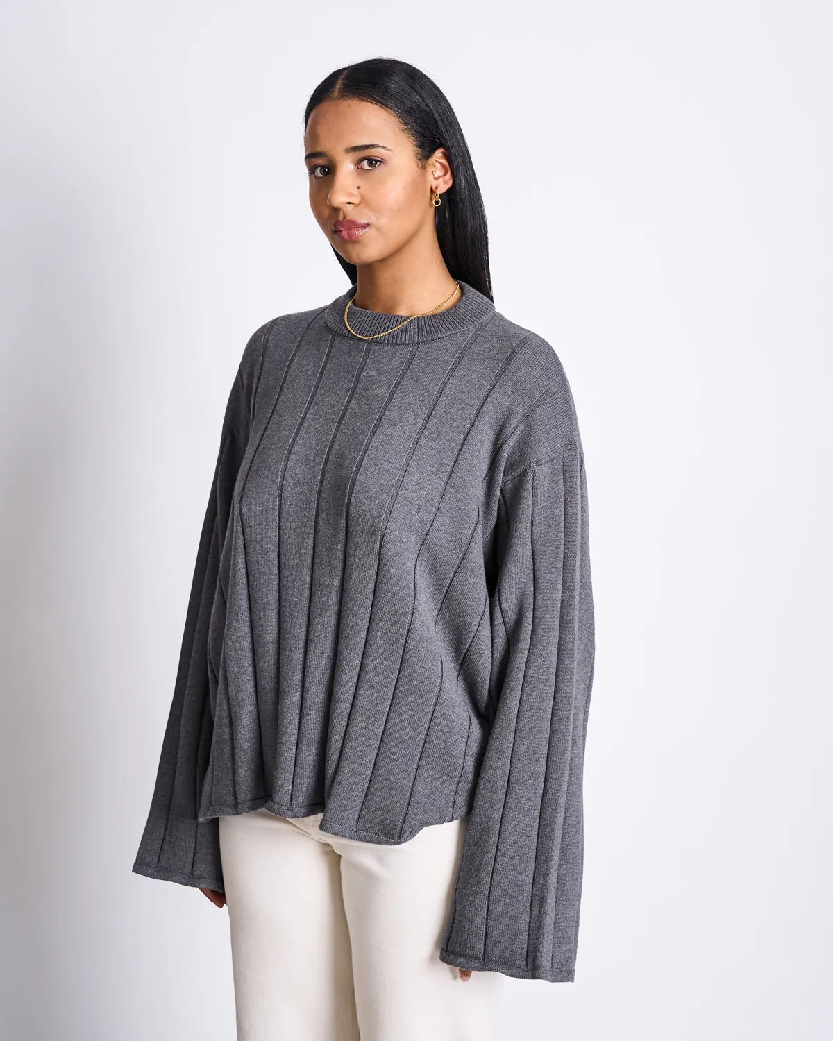 JUMPER TICA DARK GREY GOTS sold by JAN 'N JUNE product image thumbnail 2
