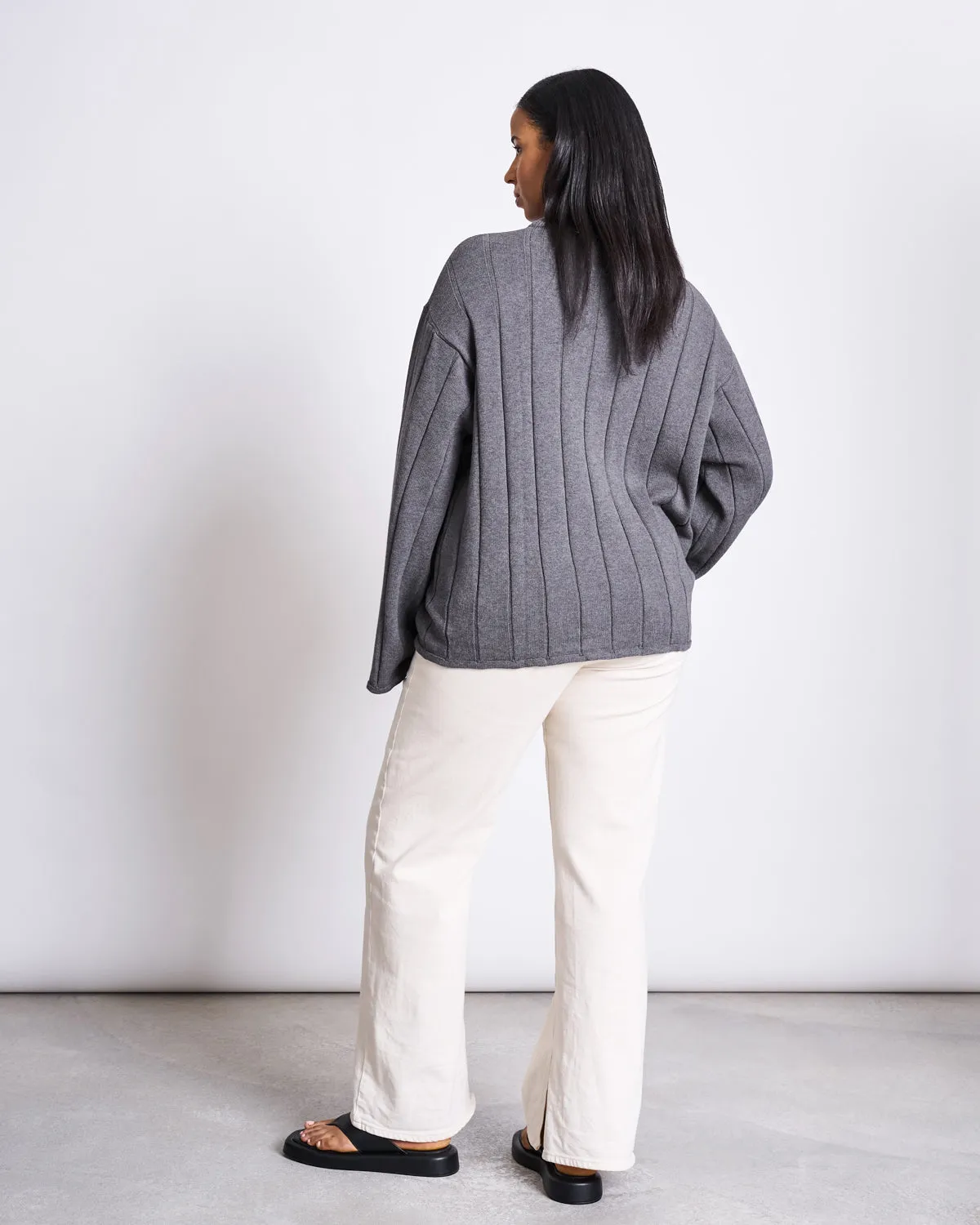 JUMPER TICA DARK GREY GOTS sold by JAN 'N JUNE product image thumbnail 4