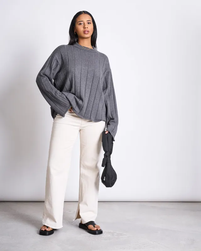 JUMPER TICA DARK GREY GOTS sold by JAN 'N JUNE