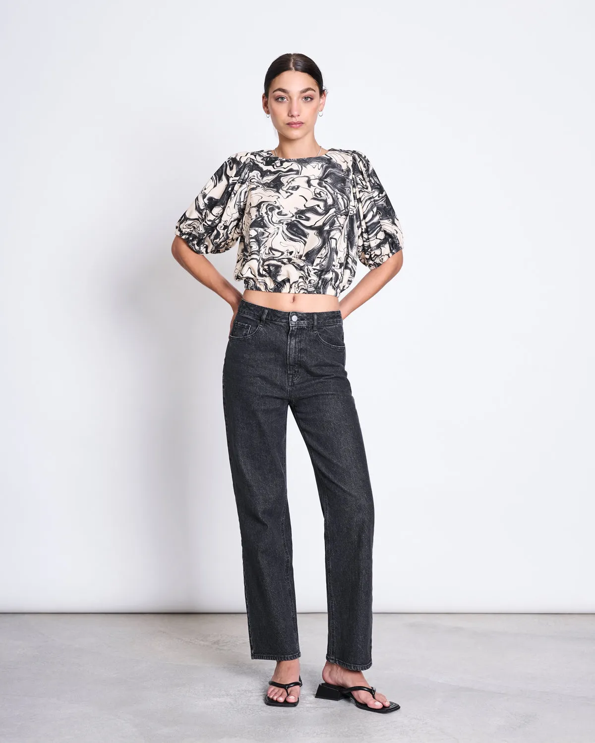 BLOUSE SKYE INK PRINT sold by JAN 'N JUNE product image thumbnail 3