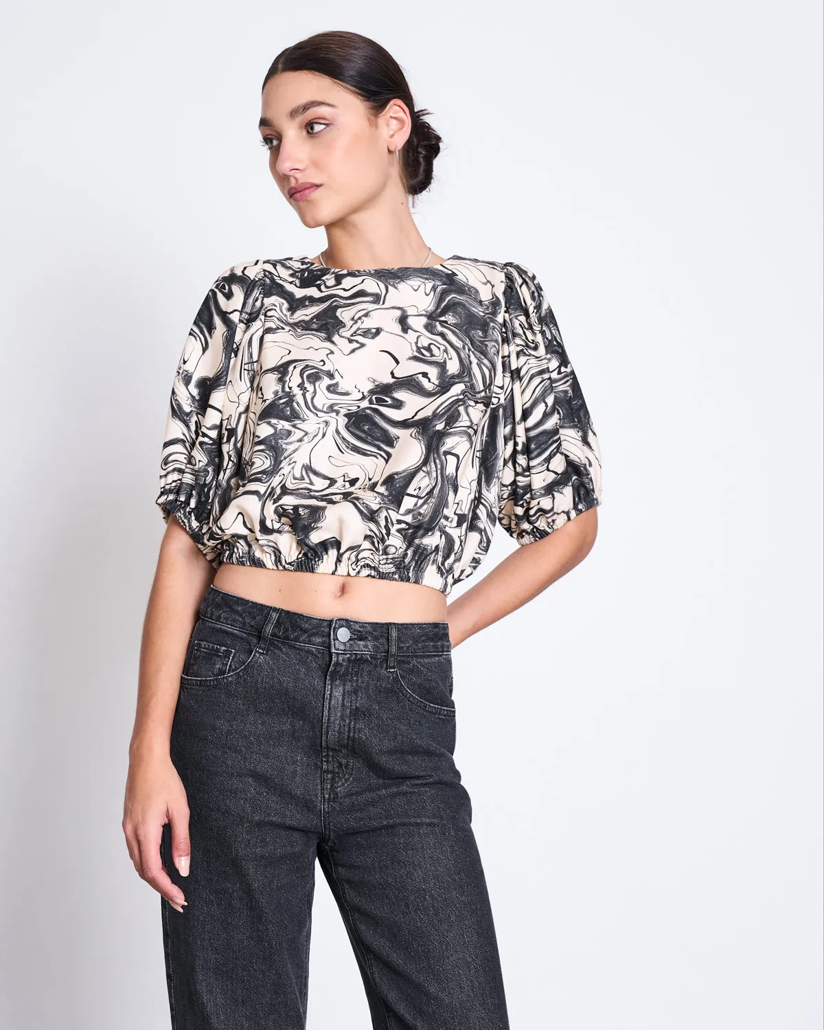 BLOUSE SKYE INK PRINT sold by JAN 'N JUNE product image thumbnail 2