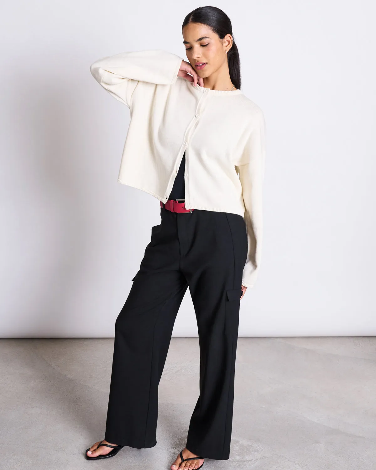 LIGHT CARDIGAN ASAS OFFWHITE GOTS sold by JAN 'N JUNE