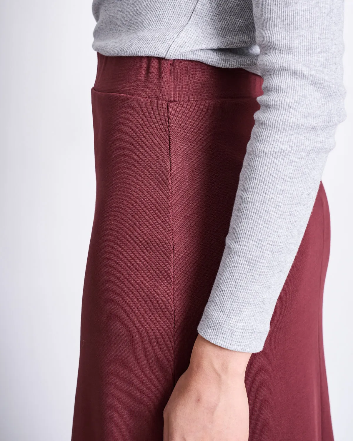 MAXI SKIRT BURNITA INTENSE RUST GOTS sold by JAN 'N JUNE product image thumbnail 5