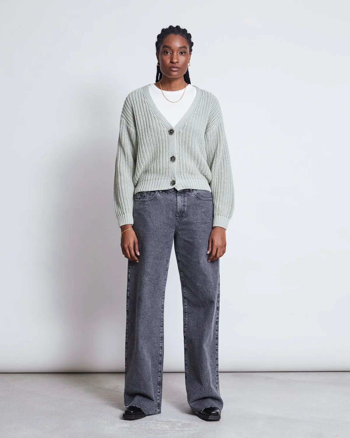 CHUNKY CARDIGAN LENA VINTAGE LACE GOTS sold by JAN 'N JUNE product image thumbnail 2