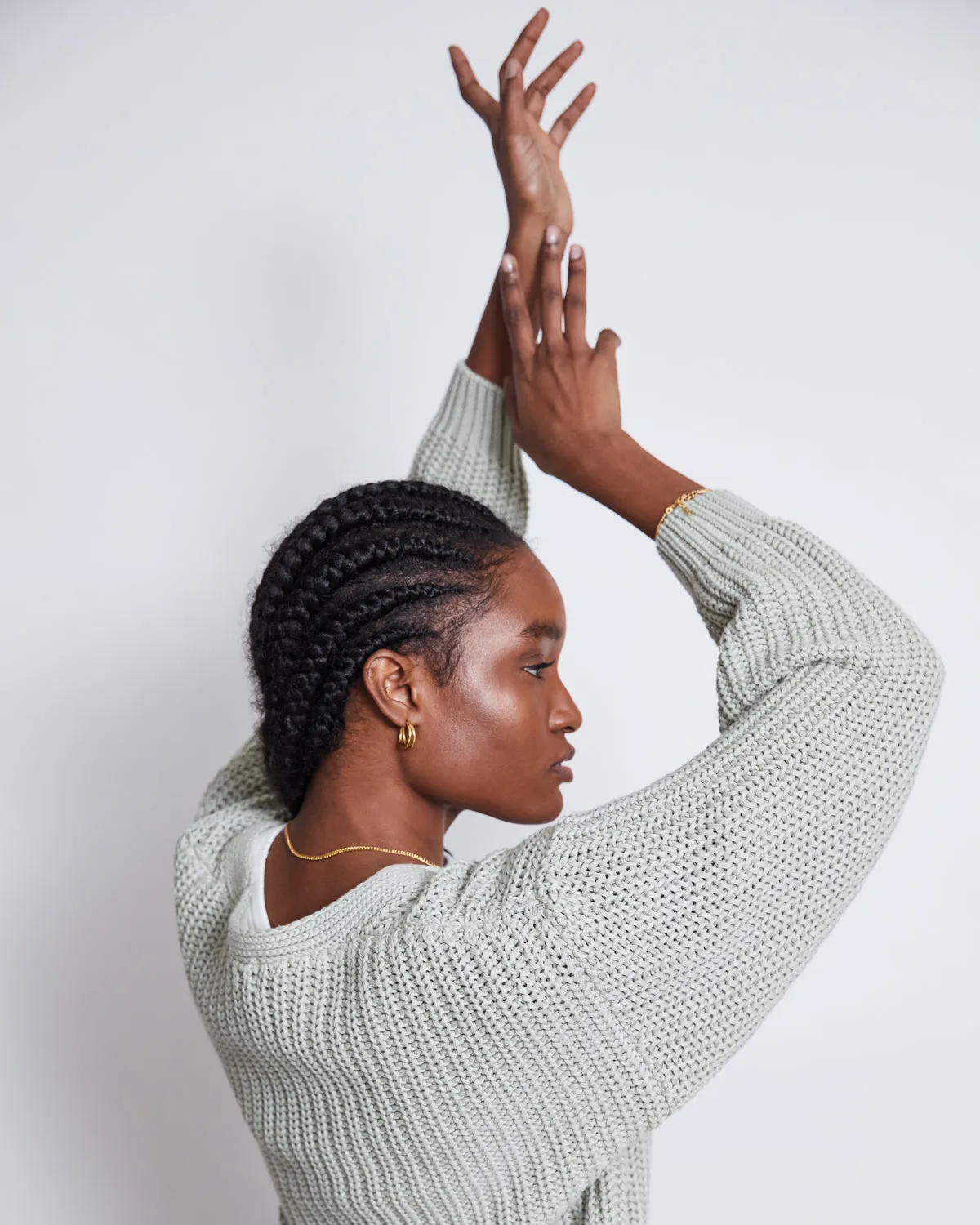 CHUNKY CARDIGAN LENA VINTAGE LACE GOTS sold by JAN 'N JUNE product image thumbnail 3