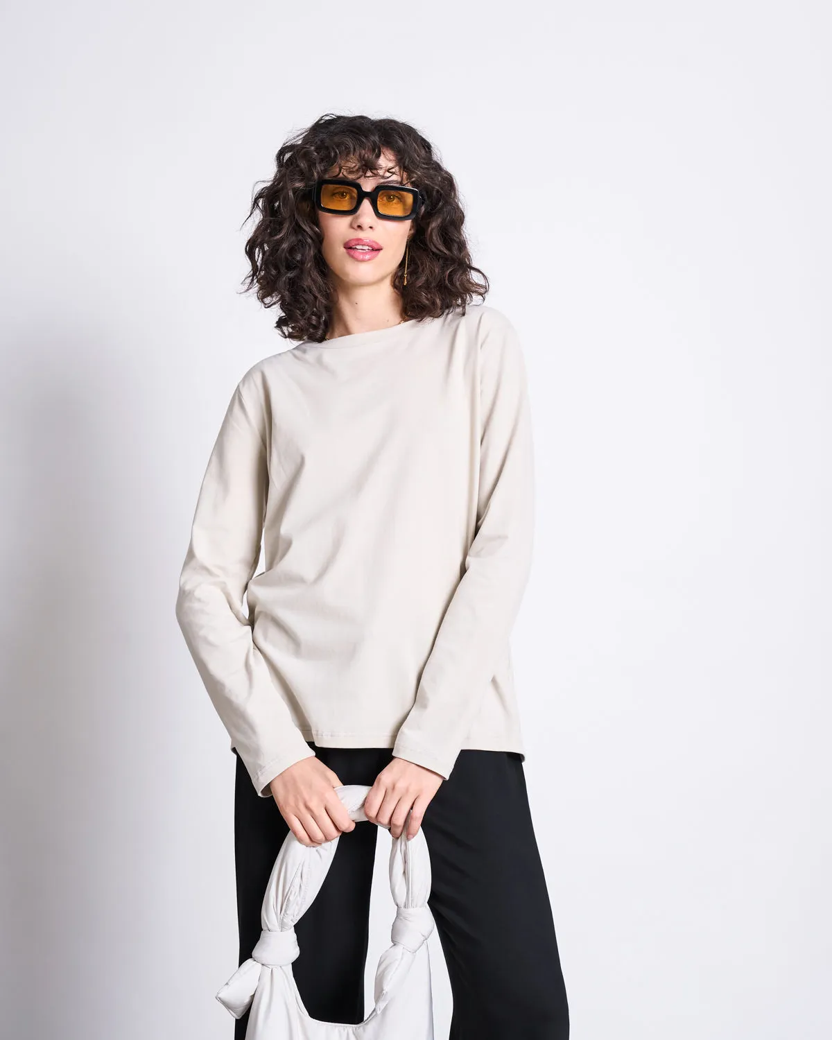 BRUSHED LONGSLEEVE BOY IVORY GOTS sold by JAN 'N JUNE product image thumbnail 2