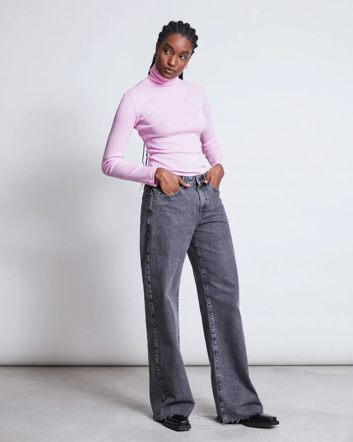 WIDE LEG JEANS SUNNY LIGHT GREY sold by JAN 'N JUNE product image thumbnail 5