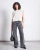 WIDE LEG JEANS SUNNY LIGHT GREY sold by JAN 'N JUNE