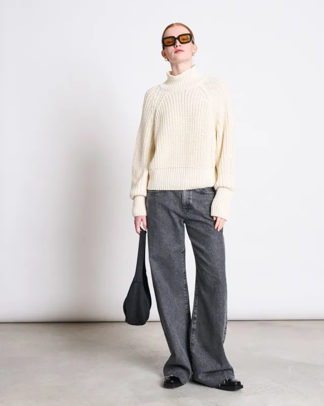 JUMPER OLA OFFWHITE GOTS sold by JAN 'N JUNE
