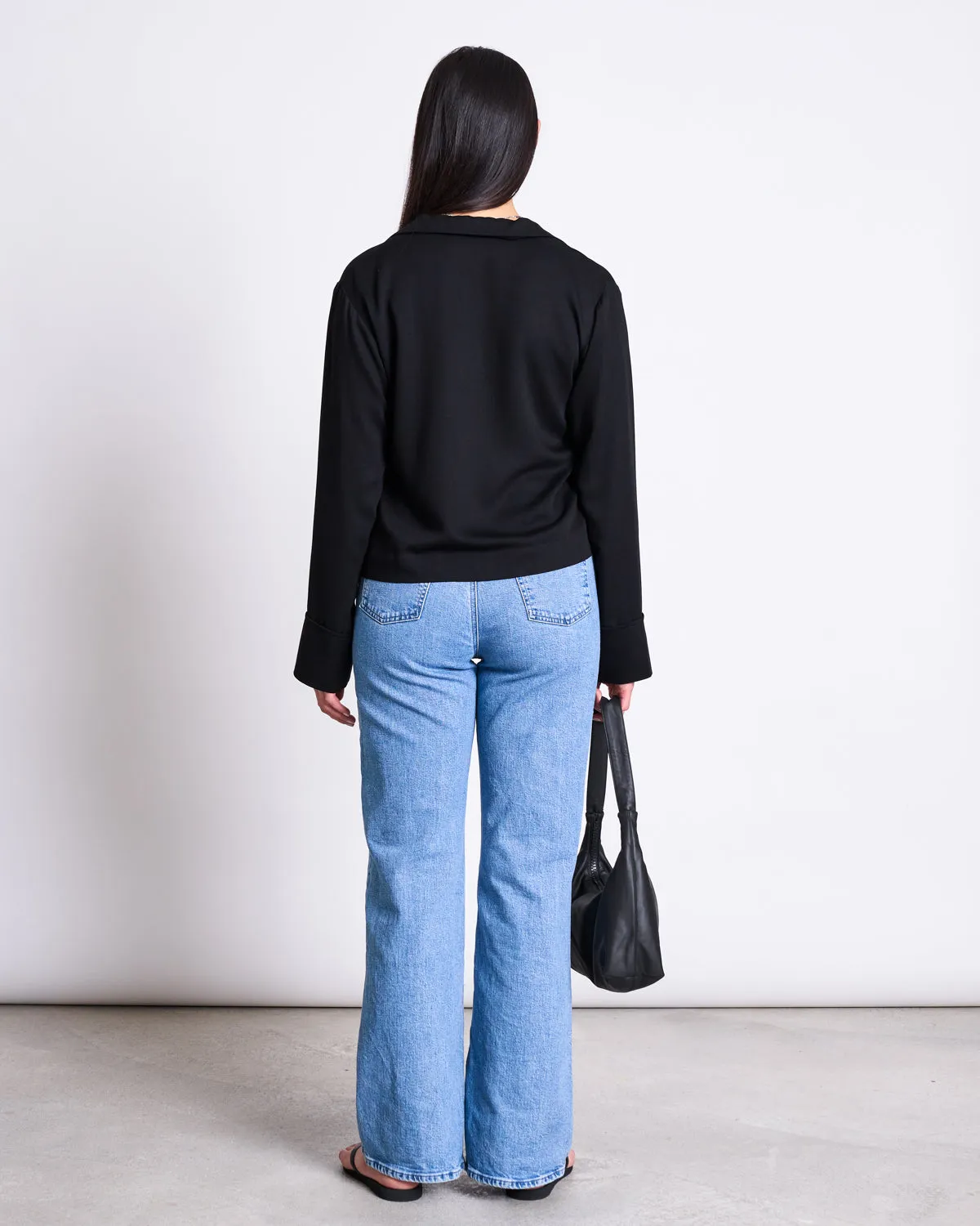 TIE BLOUSE KALUZ BLACK sold by JAN 'N JUNE product image thumbnail 3