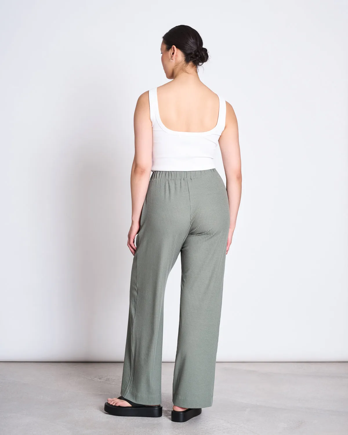 TENCEL™ LYOCELL RIB PANTS SMILLA SEA SPRAY sold by JAN 'N JUNE product image thumbnail 5