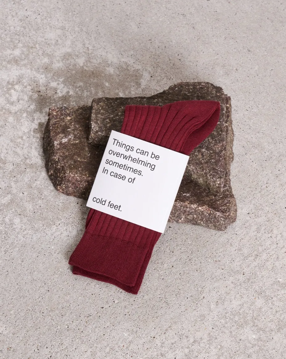 SOCKS SYRAH sold by JAN 'N JUNE