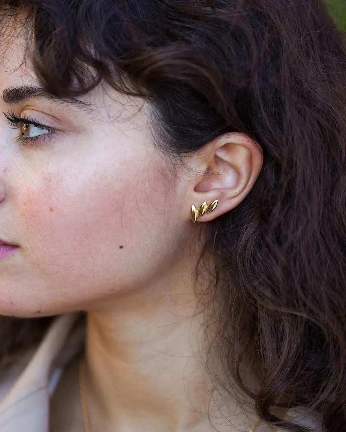 DEAR DARLING BERLIN VITTORIA EARRINGS GOLD sold by JAN 'N JUNE product image thumbnail 2