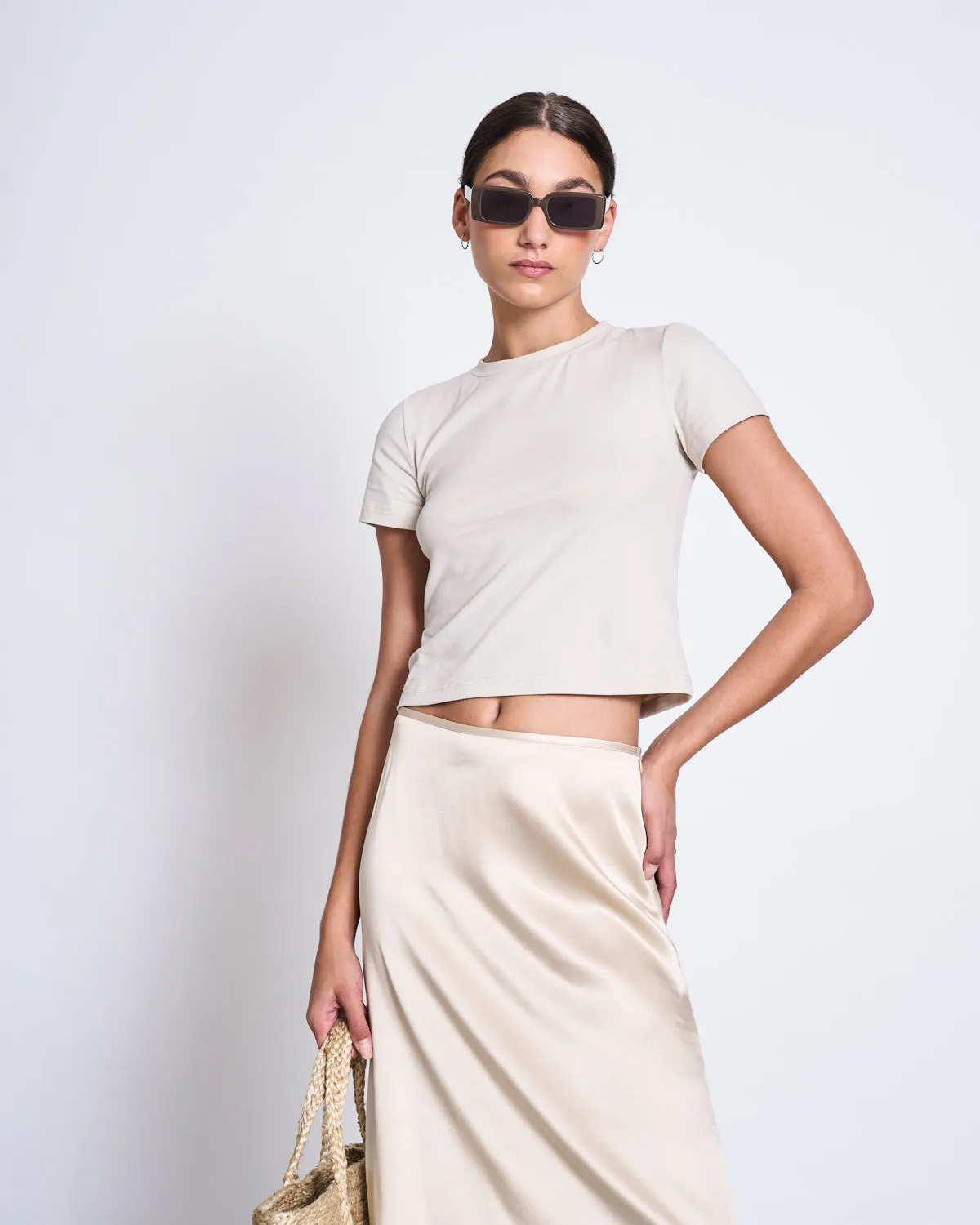 T-SHIRT PALOOMA IVORY GOTS sold by JAN 'N JUNE