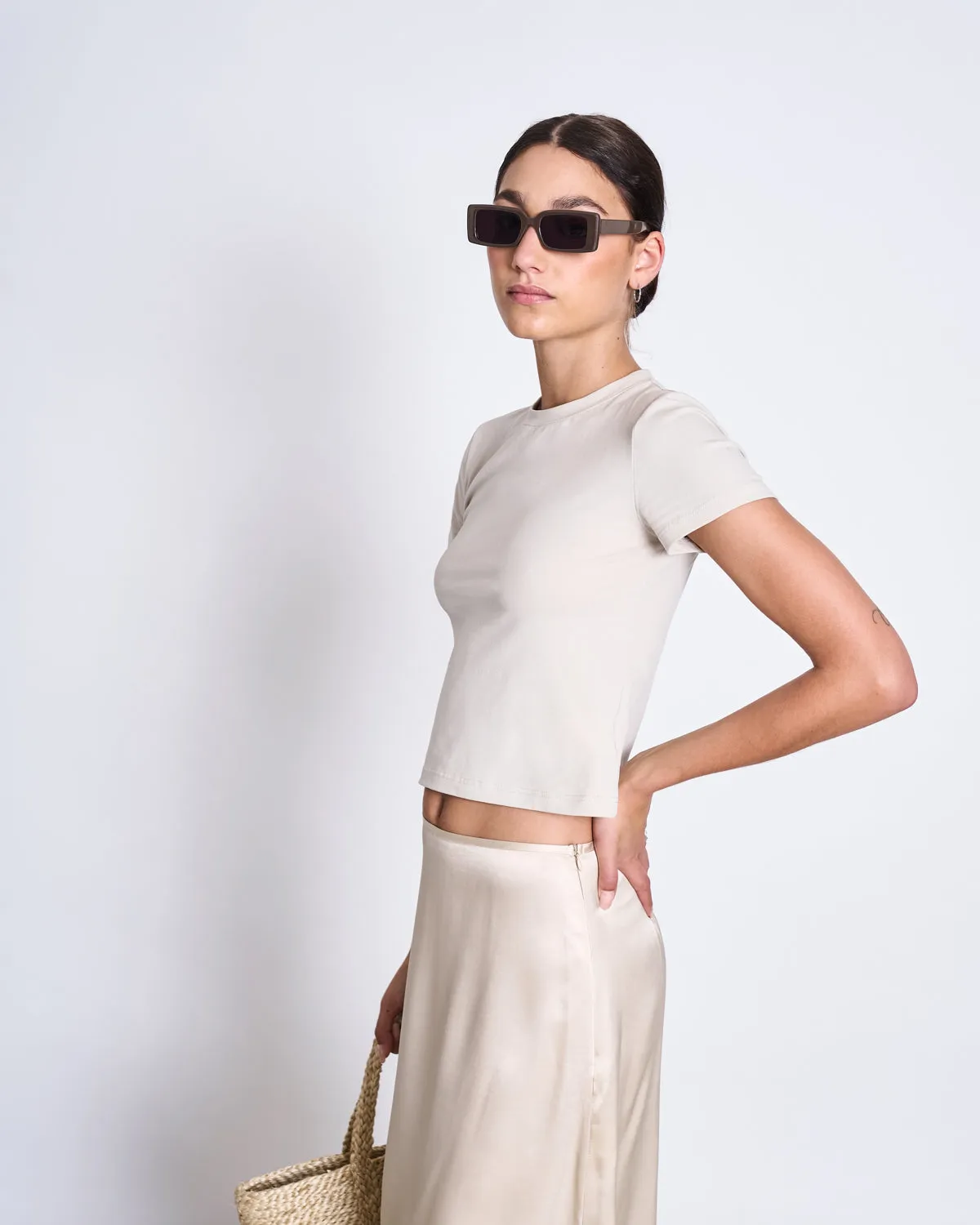 T-SHIRT PALOOMA IVORY GOTS sold by JAN 'N JUNE product image thumbnail 2