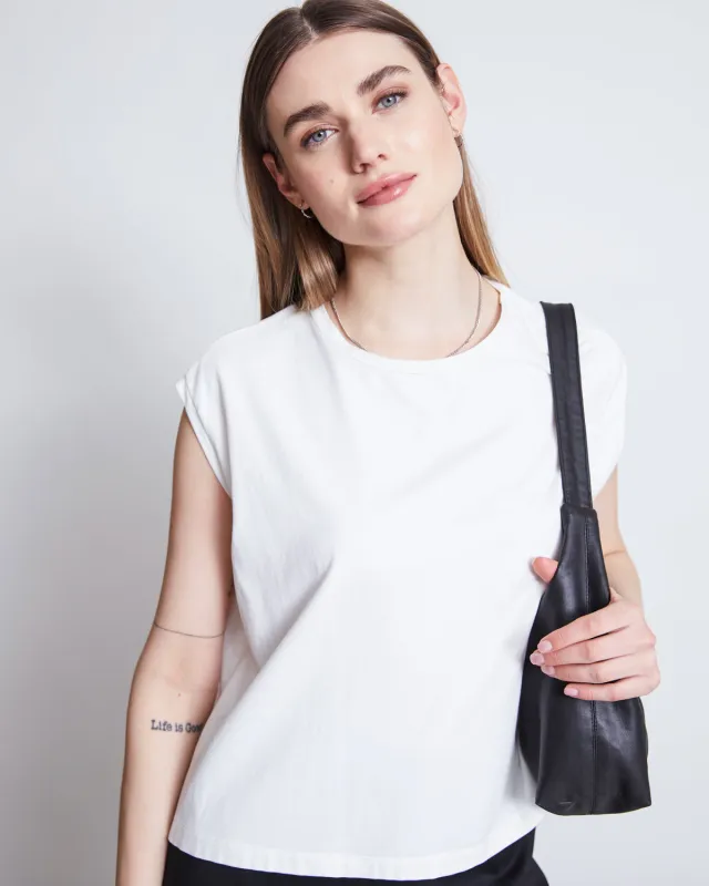 T-SHIRT OVAR WHITE SOFT GOTS sold by JAN 'N JUNE