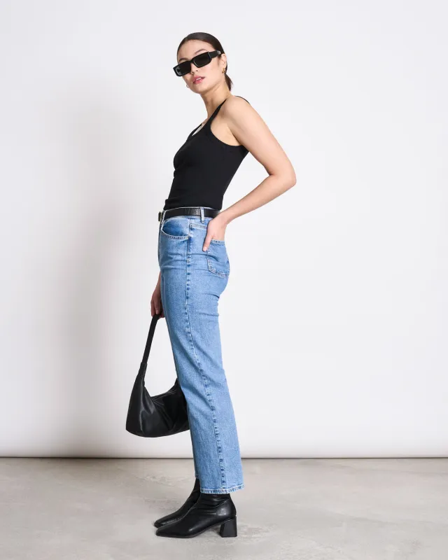 RIB TOP TALLI BLACK GOTS sold by JAN 'N JUNE