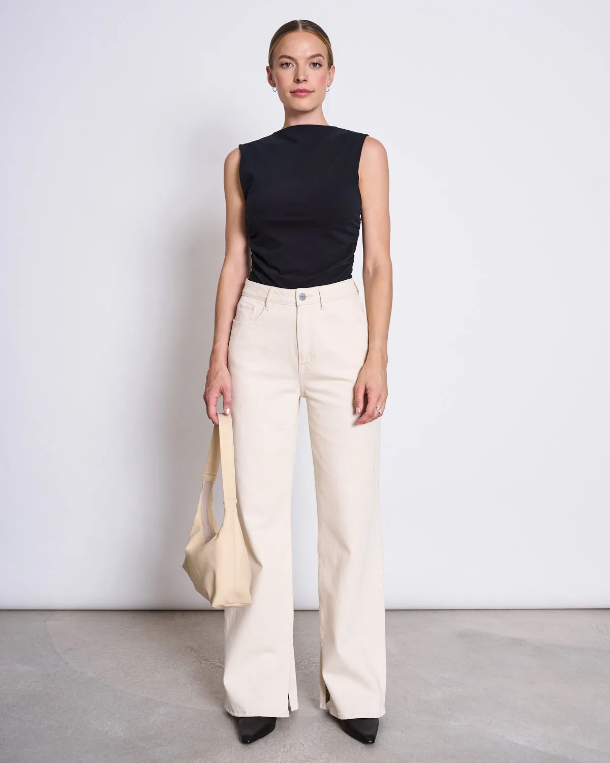 RUFFLE TOP RAFO BLACK GOTS sold by JAN 'N JUNE product image thumbnail 3