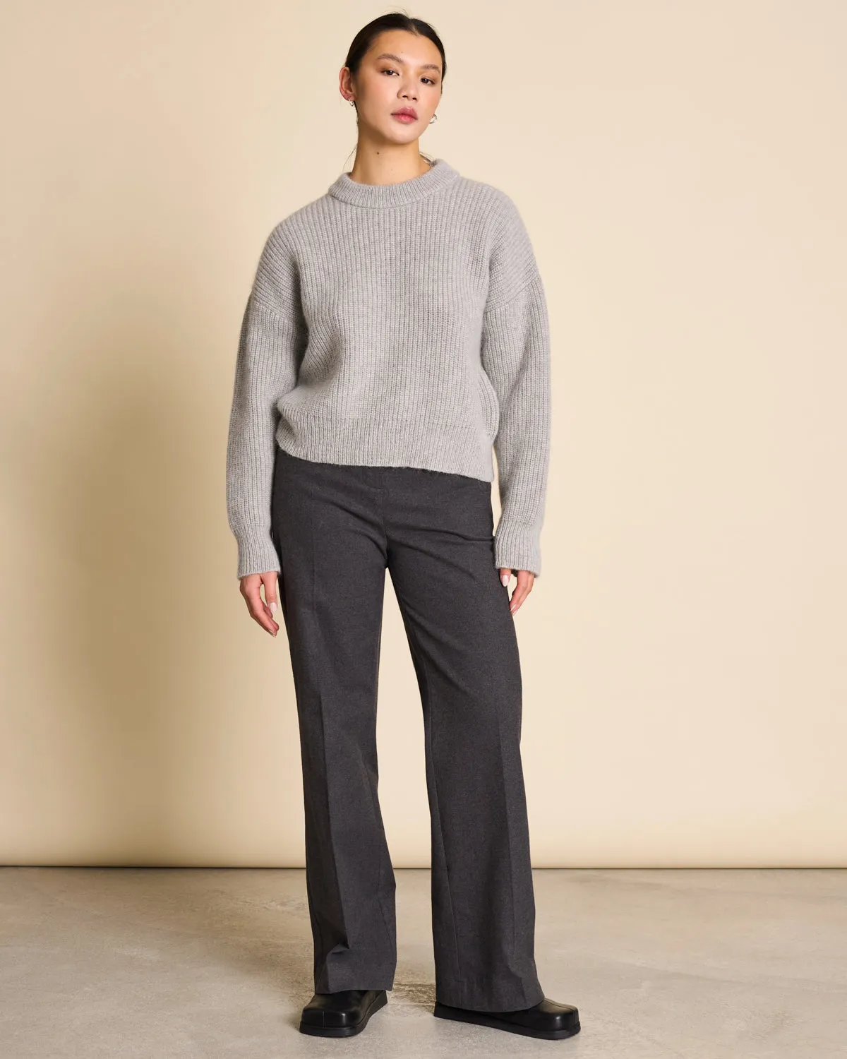 WOOLY JUMPER ANI LIGHT GREY sold by JAN 'N JUNE product image thumbnail 5