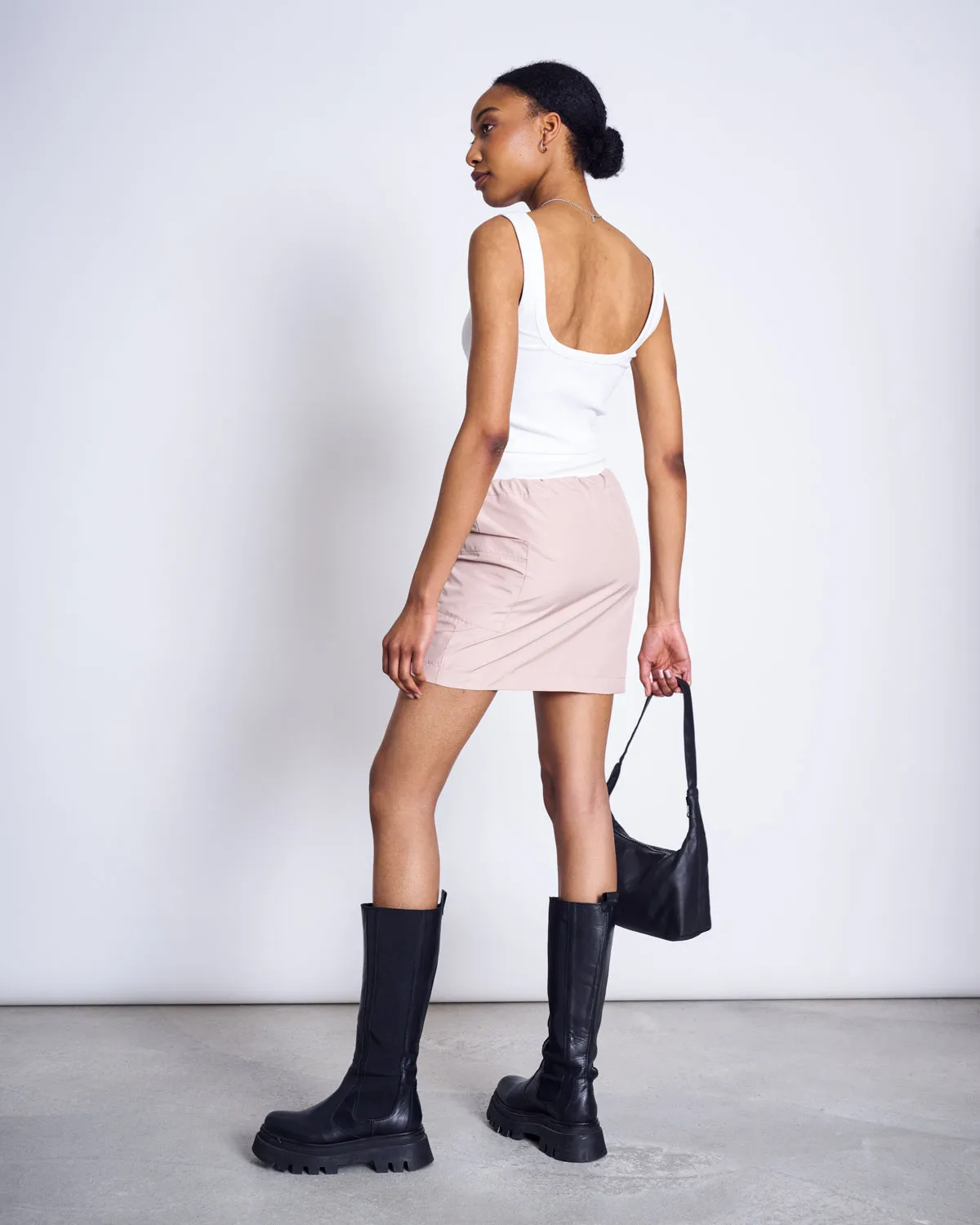 MINI SKIRT VALENTINA SAND sold by JAN 'N JUNE product image thumbnail 3
