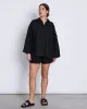 LINEN SHIRT MONS  BLACK sold by JAN 'N JUNE