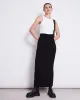 MIDI KNIT SKIRT EBBA BLACK GOTS sold by JAN 'N JUNE