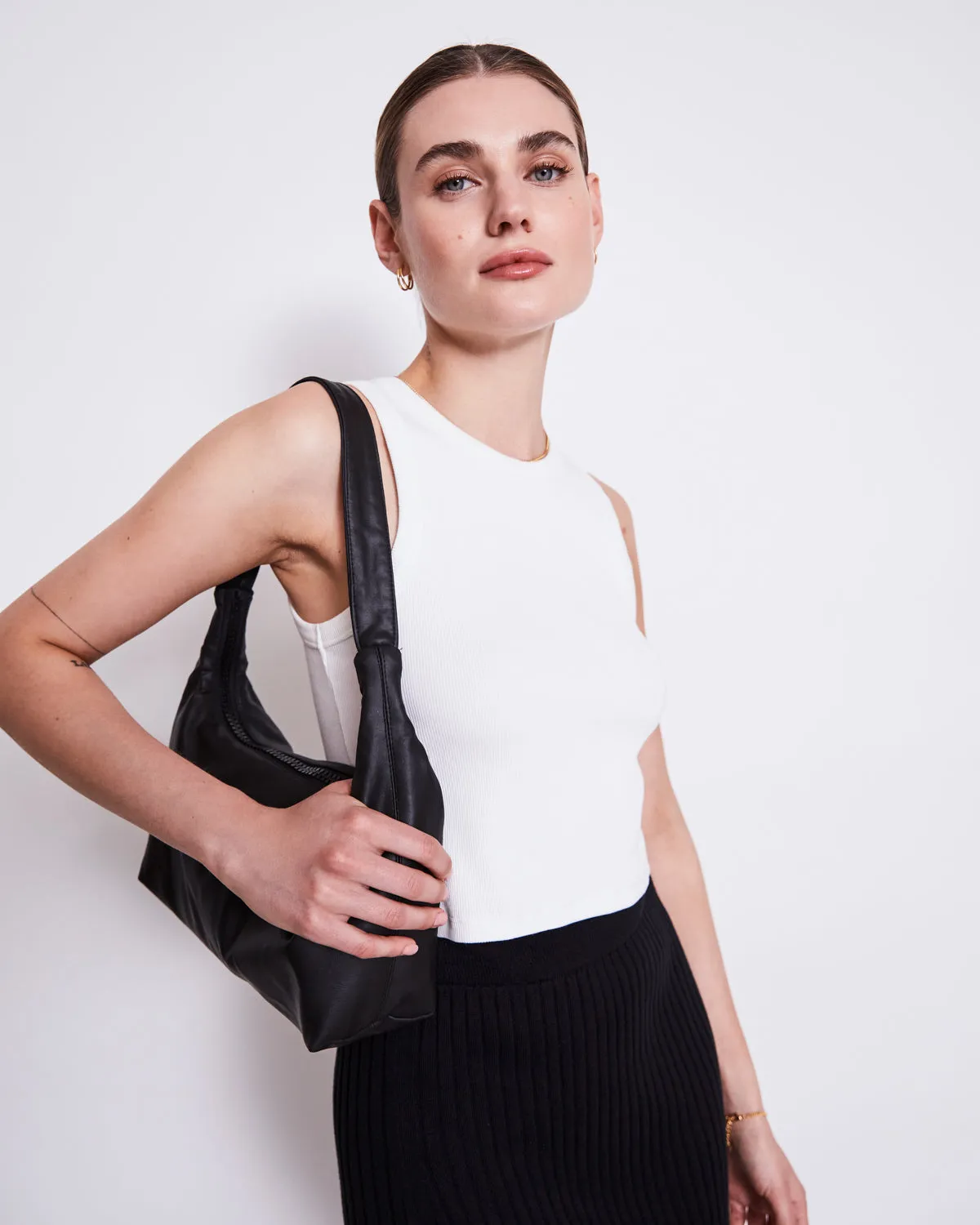 ORGANIC COTTON TANK TOP PORTO WHITE GOTS sold by JAN 'N JUNE product image thumbnail 2