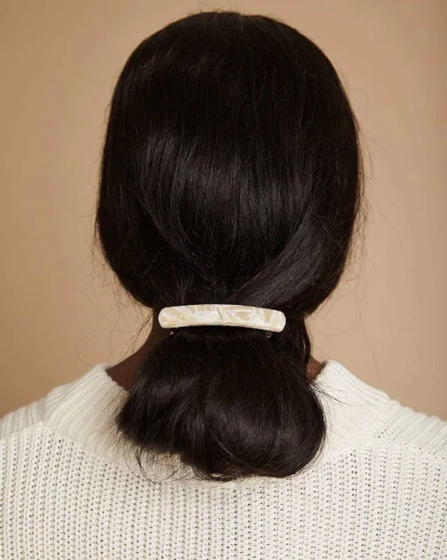 HEIRLOOM BARRETTE IVORY sold by JAN 'N JUNE