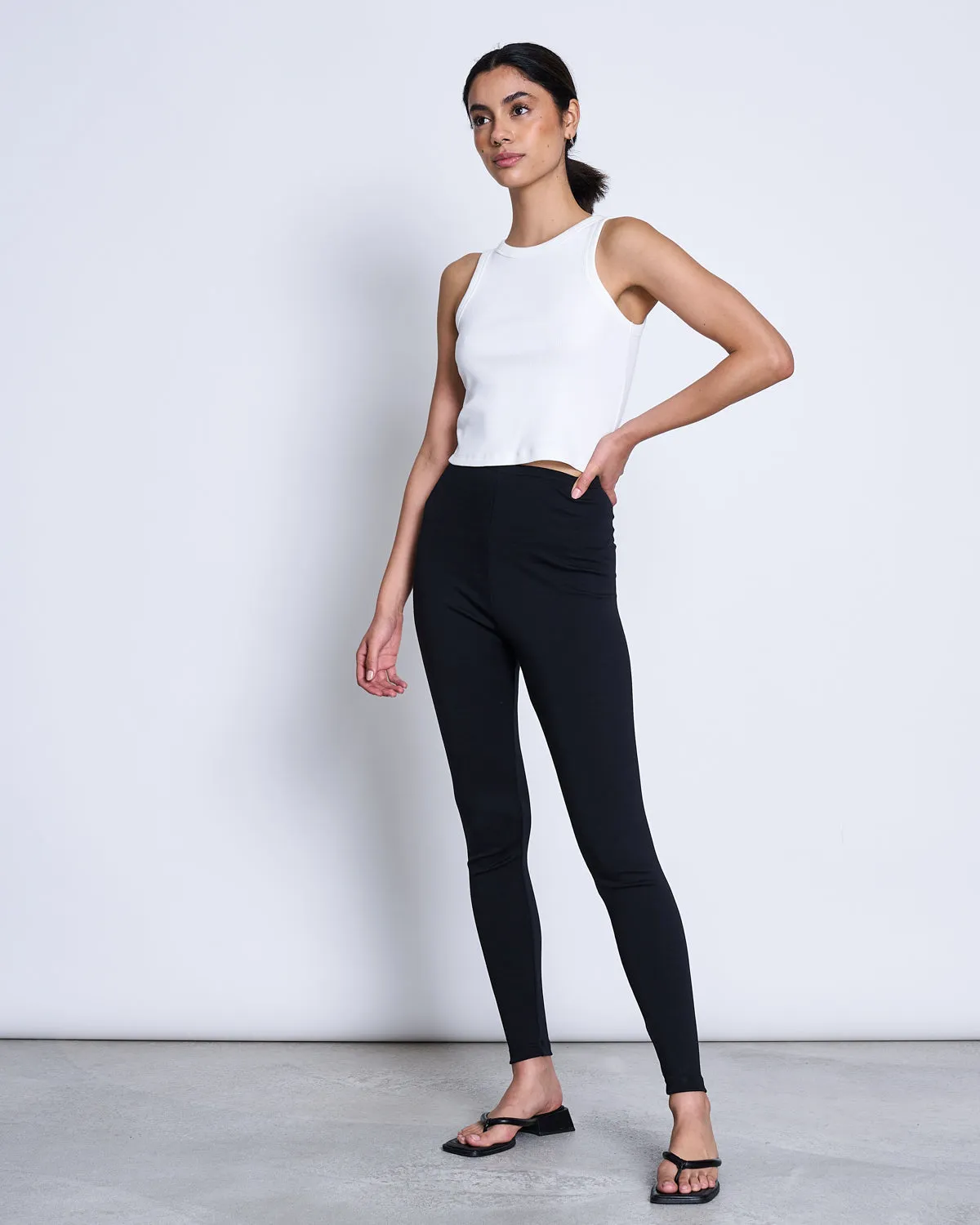 BASIC LEGGINGS BLACK sold by JAN 'N JUNE product image thumbnail 3