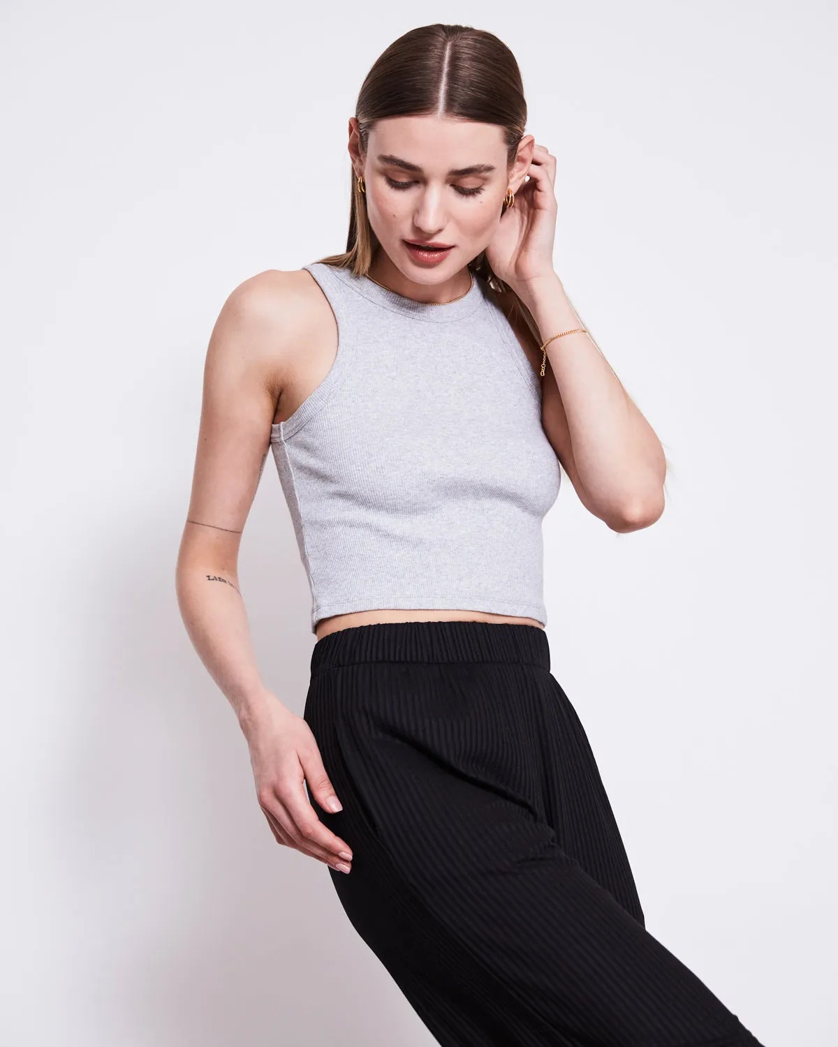 TENCEL™ LYOCELL RIB PANTS SMILLA BLACK sold by JAN 'N JUNE product image thumbnail 4