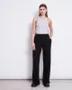TENCEL™ LYOCELL RIB PANTS SMILLA BLACK sold by JAN 'N JUNE