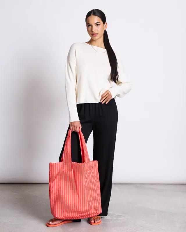 LIGHT KNIT JUMPER WILLIAMSBURG OFFWHITE GOTS sold by JAN 'N JUNE