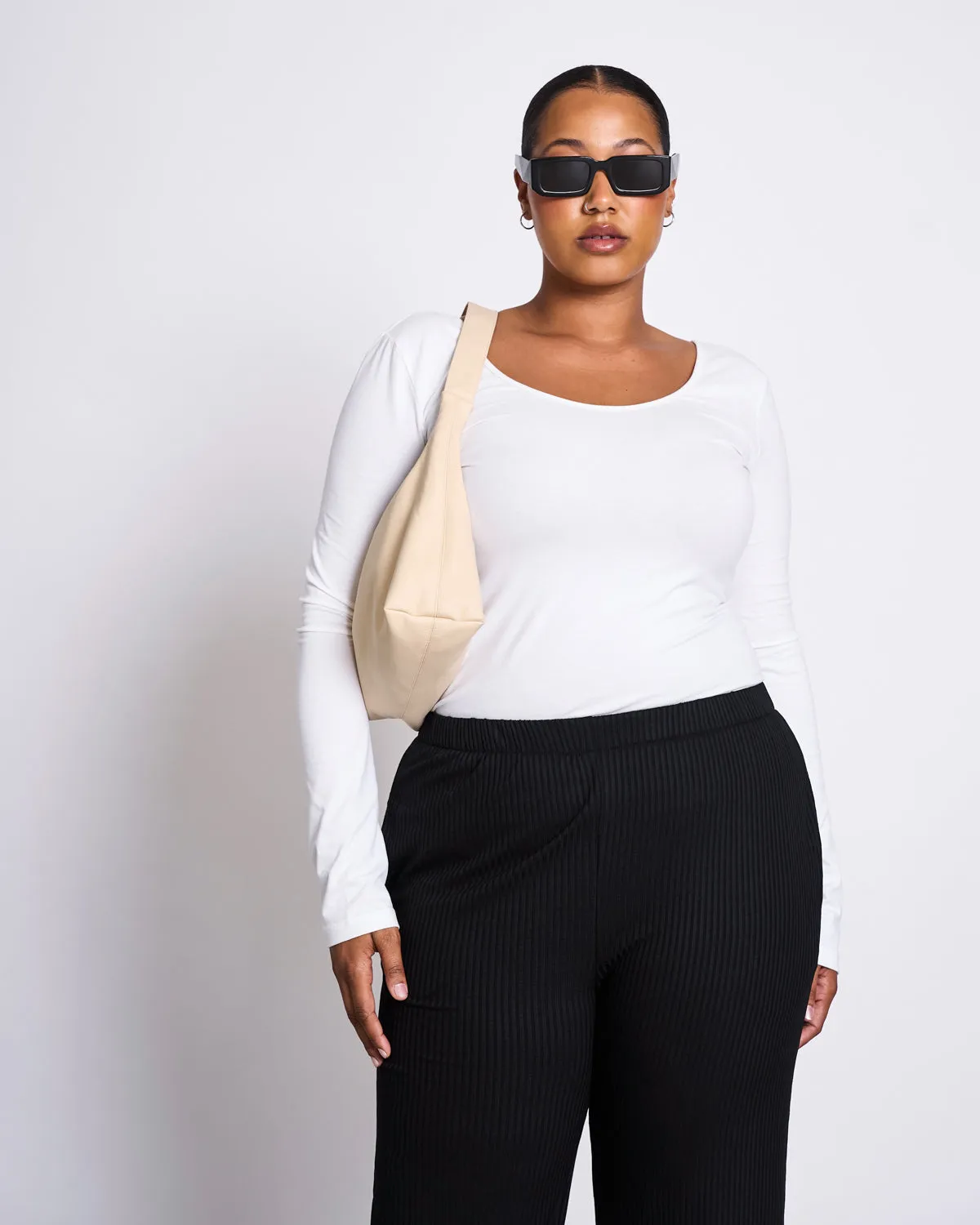 BALLERINA LONGSLEEVE LEON SOFT WHITE GOTS sold by JAN 'N JUNE product image thumbnail 2