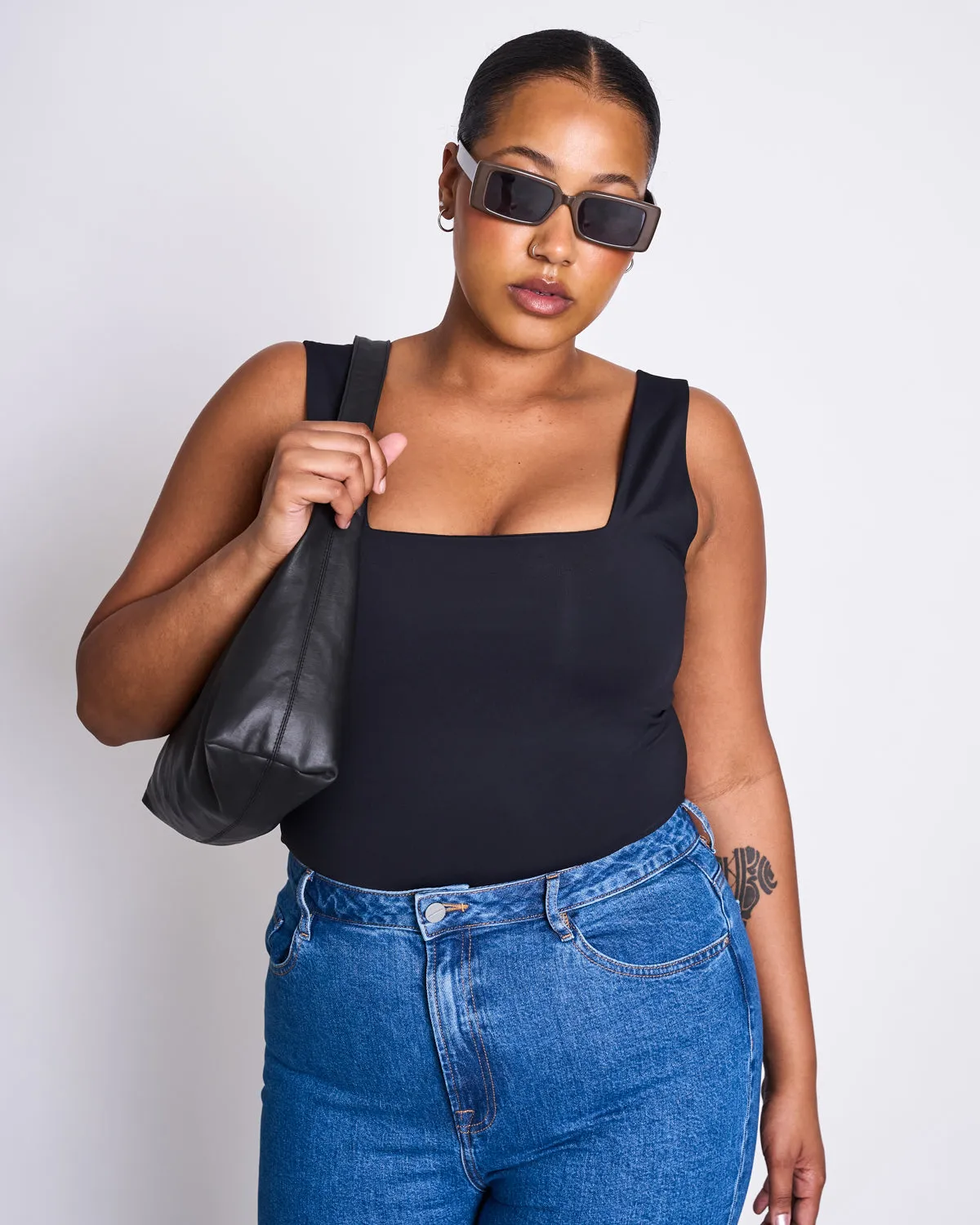 STRAIGHT LEG JEANS ALBA MID BLUE sold by JAN 'N JUNE product image thumbnail 3